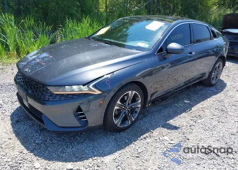 2021 Kia K5 Ex из США, поврежденный, VIN 5XXG34J27MG059404